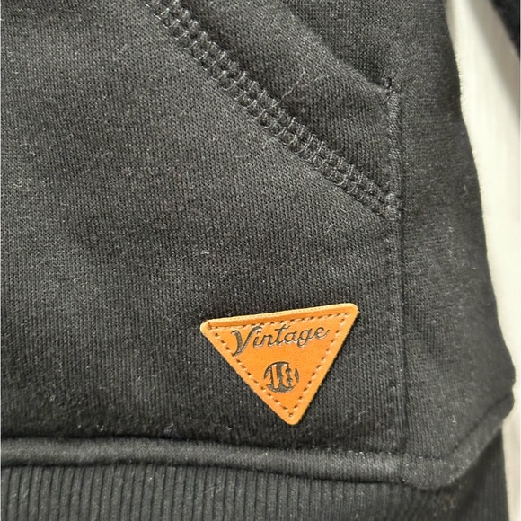 Weatherproof mens winter jacket with hood, size small, warm fleece lining, black - Picture 2 of 10